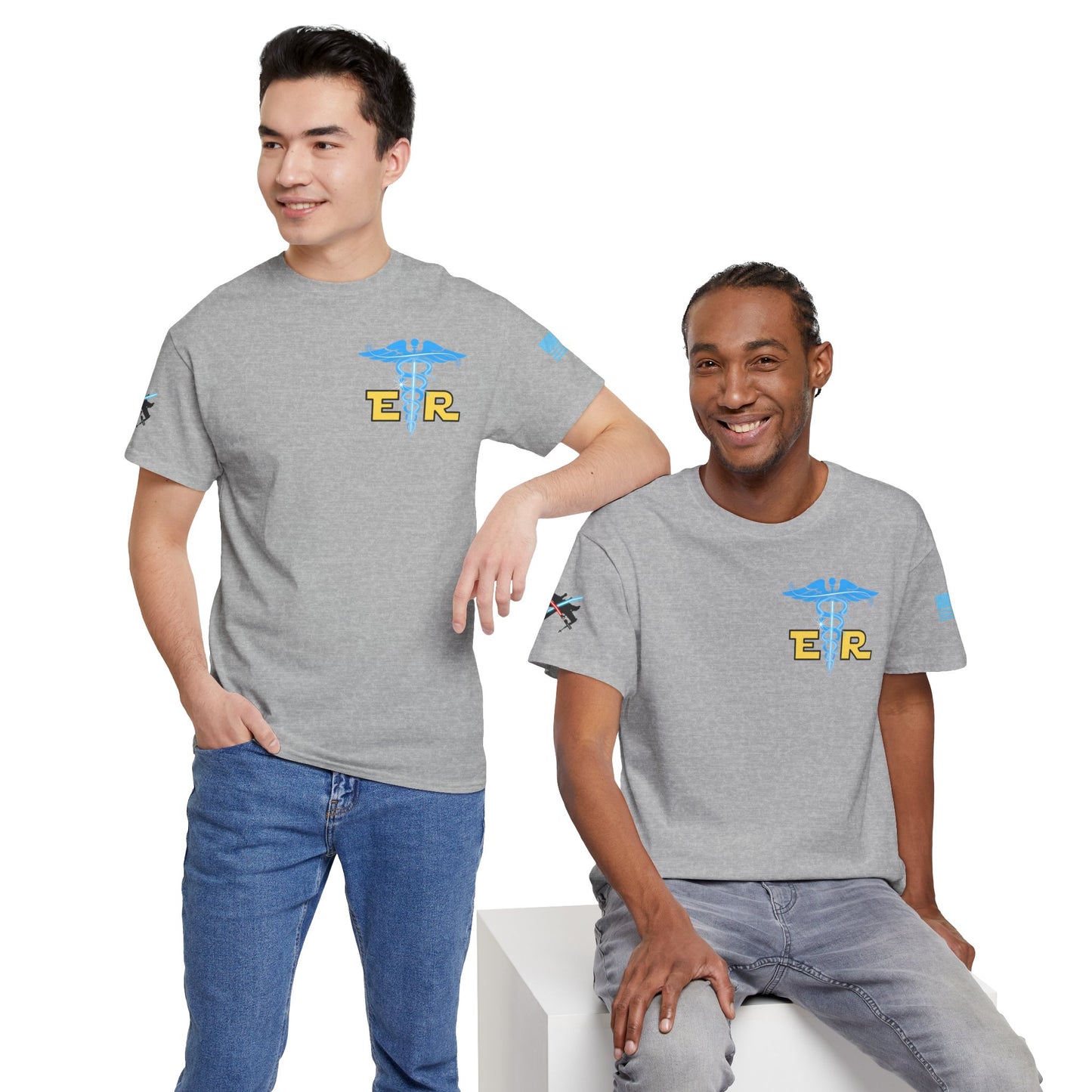 Feel the force galactic Unisex Heavy Cotton Tee