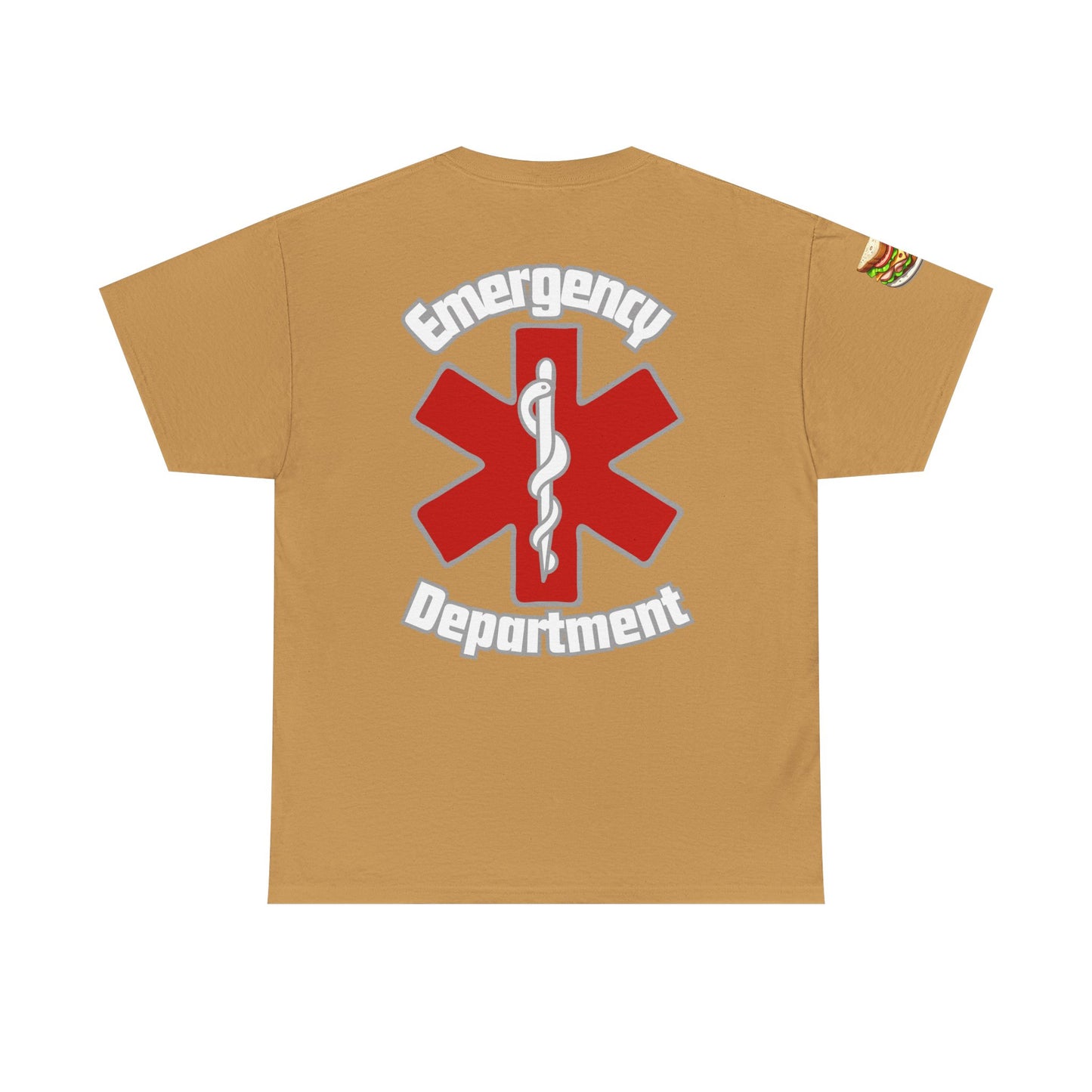 ER humor tee: Hi! Ask me about our turkey sandwiches