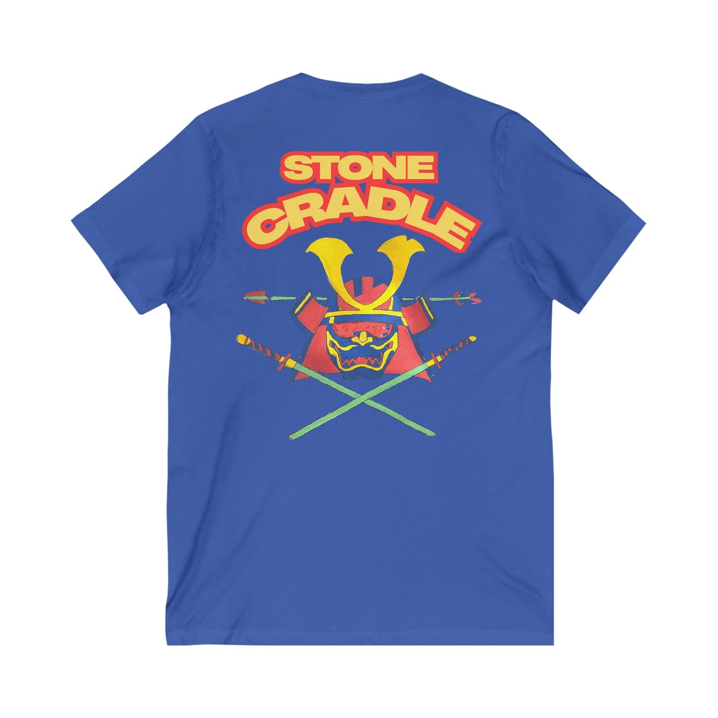 Unisex Jersey Short Sleeve V-Neck Tee