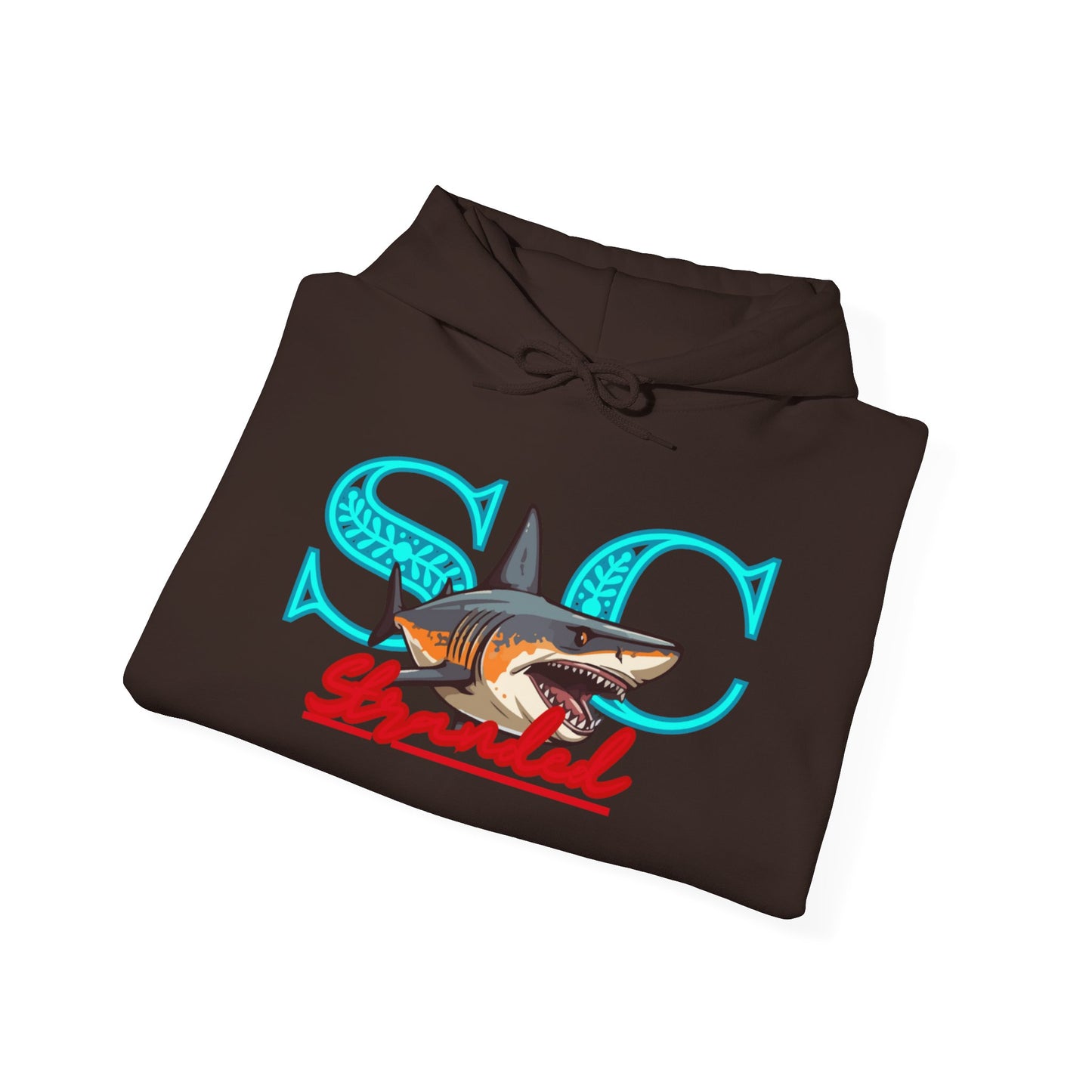 Hooded sweat shirt (stone cradle) stranded line