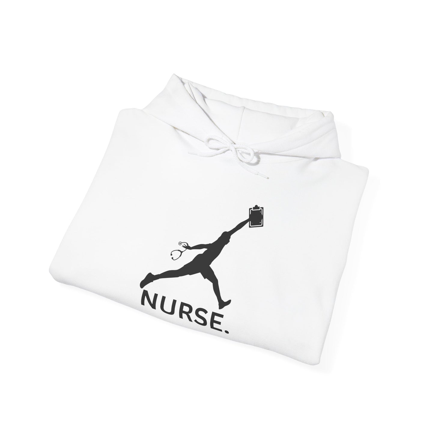 Jumpman nurse gift nurse week gift sporty nurse gift hoodie Unisex Heavy Blend™ Hooded Sweatshirt