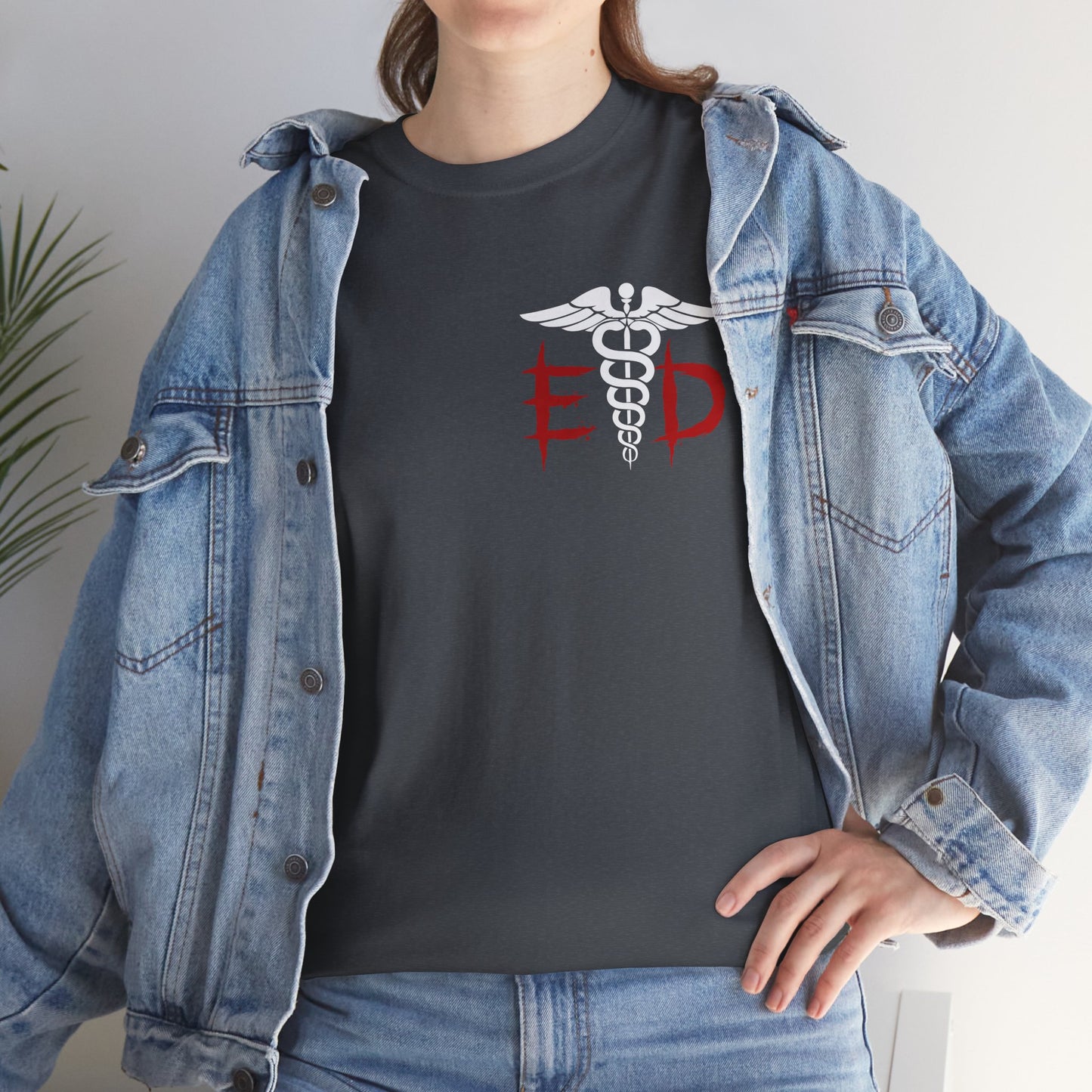 ER halloween clown t shirt Unisex Heavy Cotton Tee