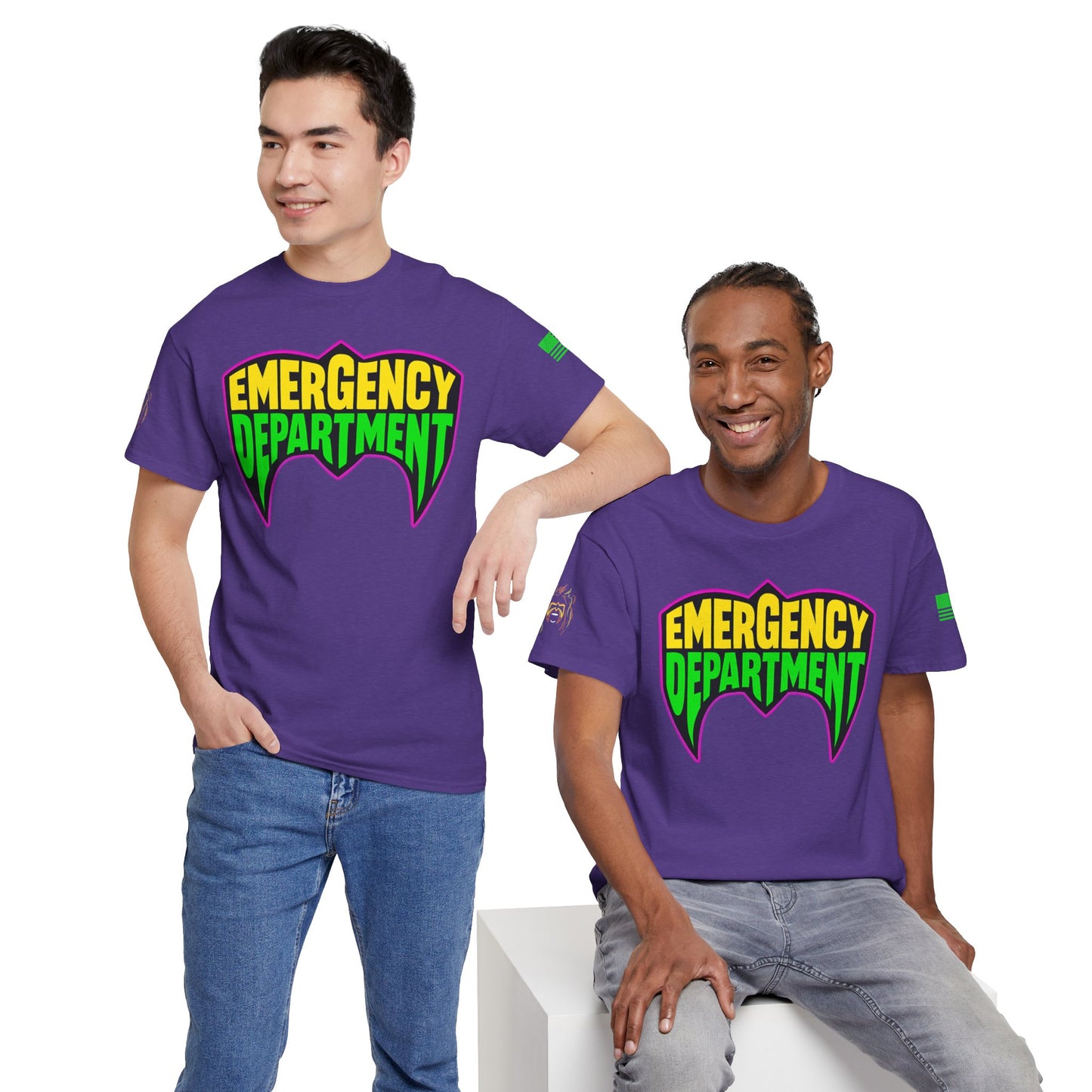 The Ultimate ER tee homage to wrestling legends Unisex Heavy Cotton Tee