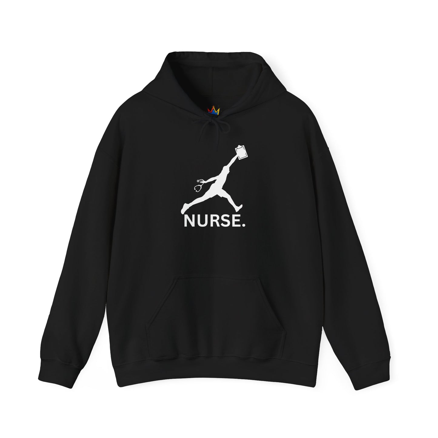 Jumpman nurse gift nurse week gift sporty nurse gift hoodie Unisex Heavy Blend™ Hooded Sweatshirt