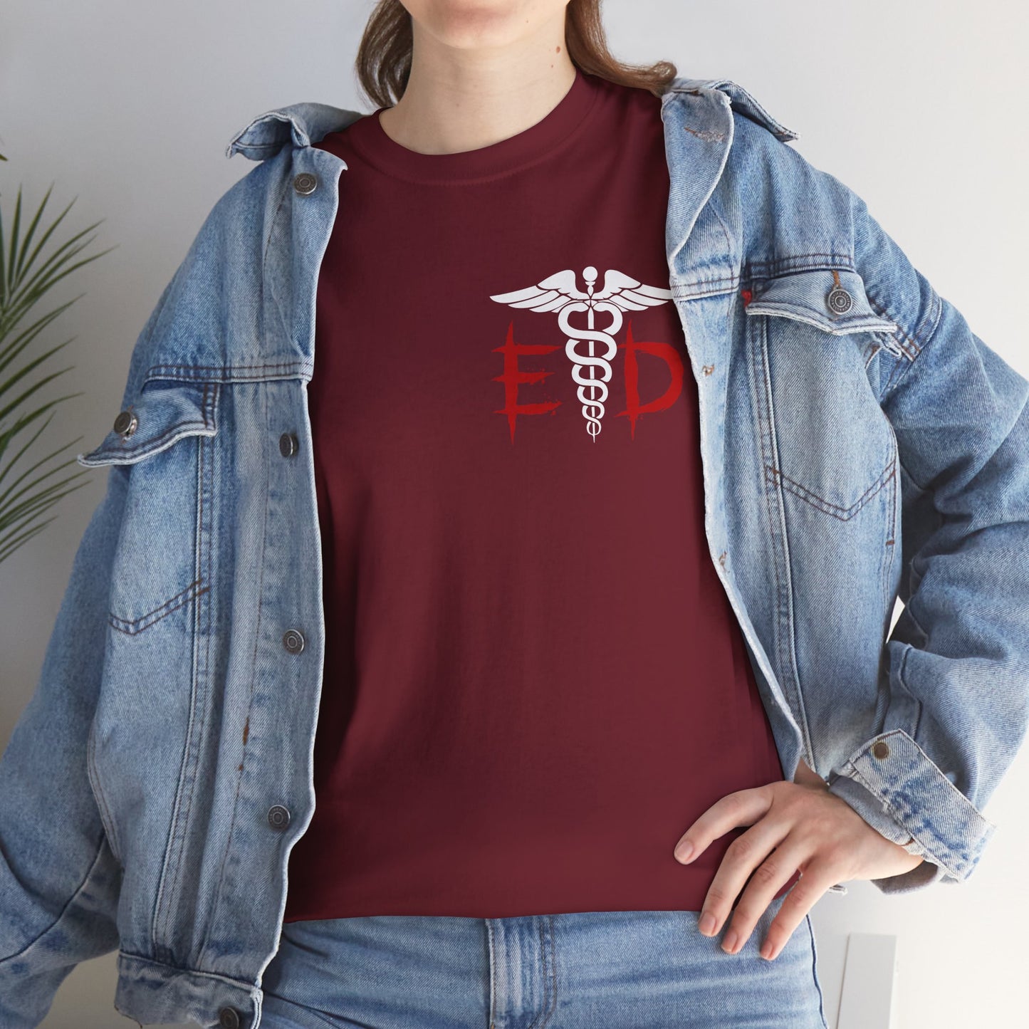 ER halloween clown t shirt Unisex Heavy Cotton Tee