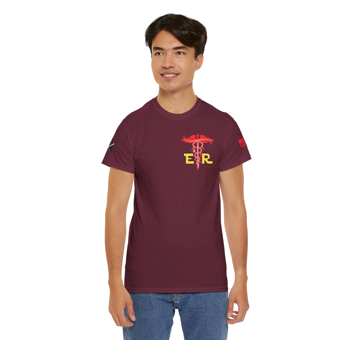 Embrace the dark side galactic Unisex Heavy Cotton Tee
