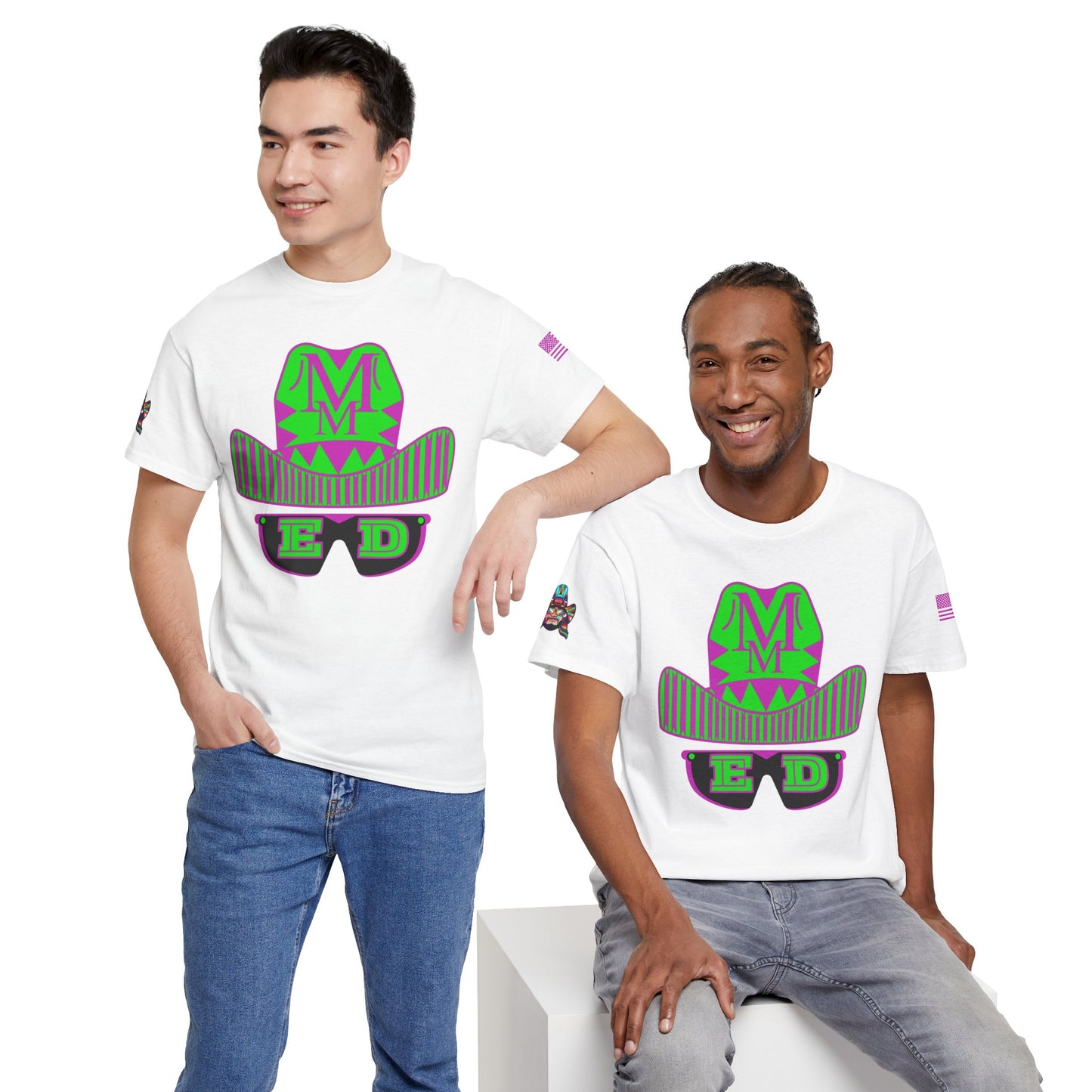 Macho ER wrestling legends tee Unisex Heavy Cotton Tee