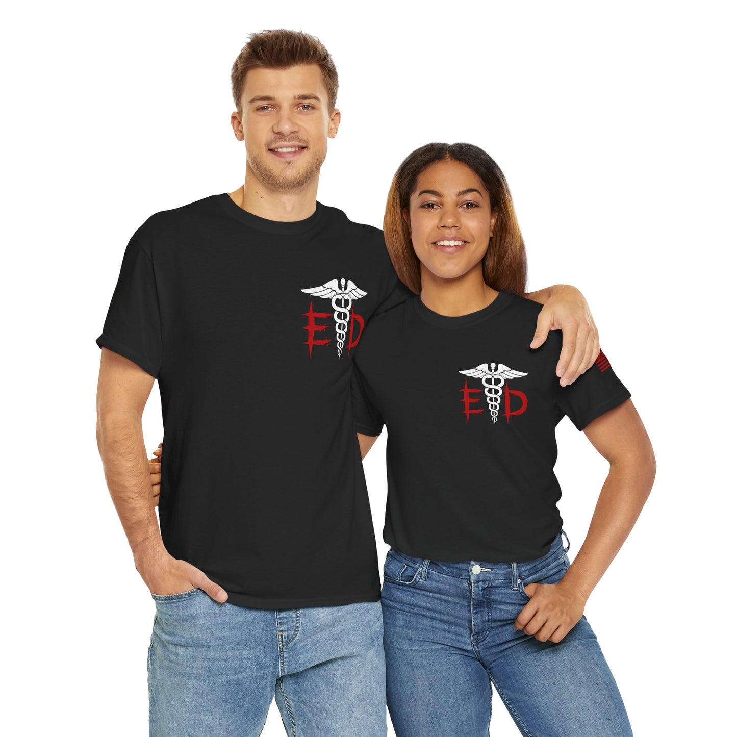 ER halloween clown t shirt Unisex Heavy Cotton Tee