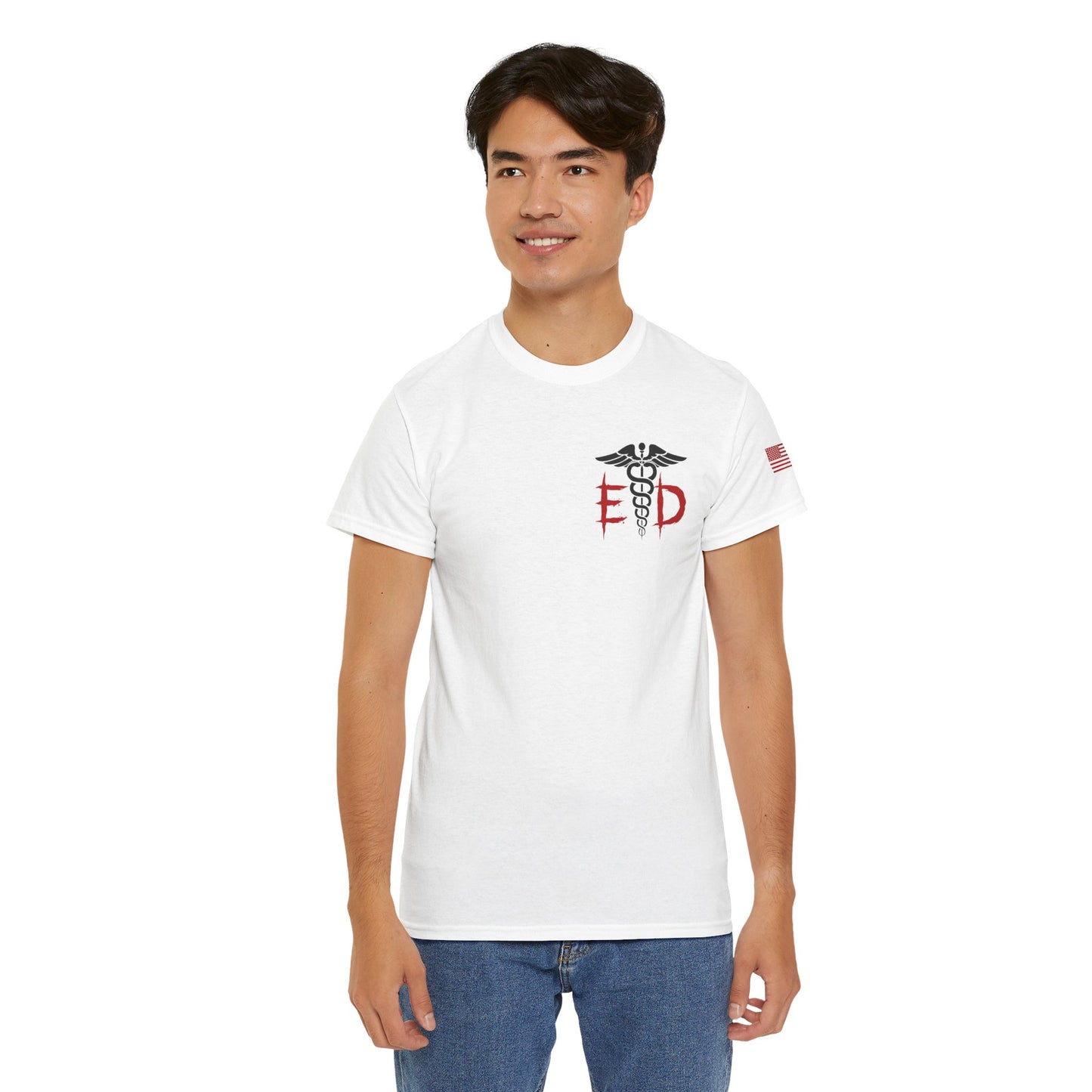 ER halloween clown t shirt Unisex Heavy Cotton Tee
