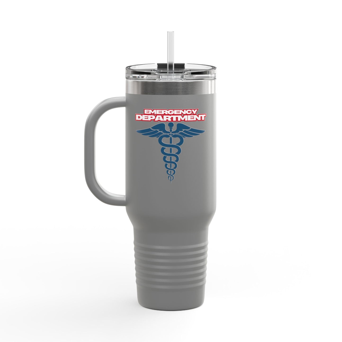 Patriotic Emergency Department Star of Life Insulated Travel Mug, 40oz gift