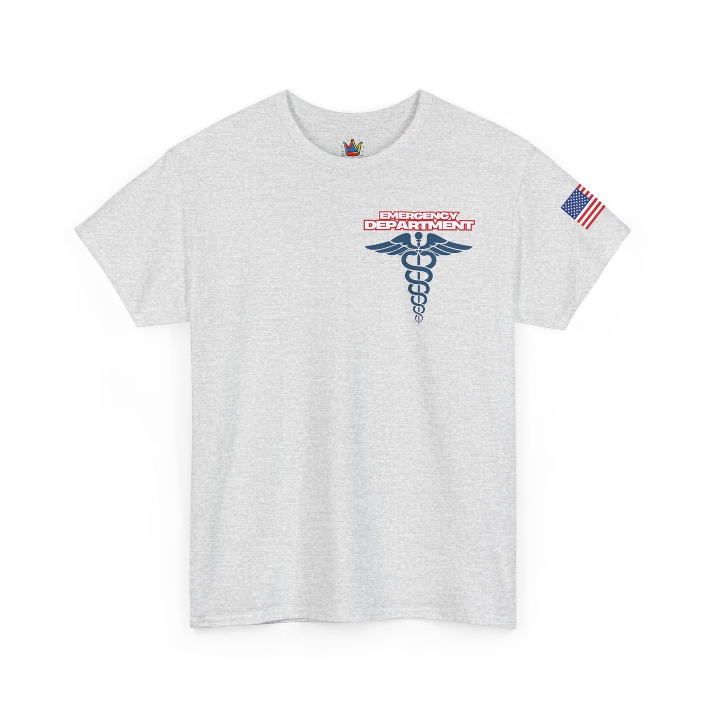 Patriotic Emergency Department T shirt gift for healthcare worker American flag star of life ED t-shirt