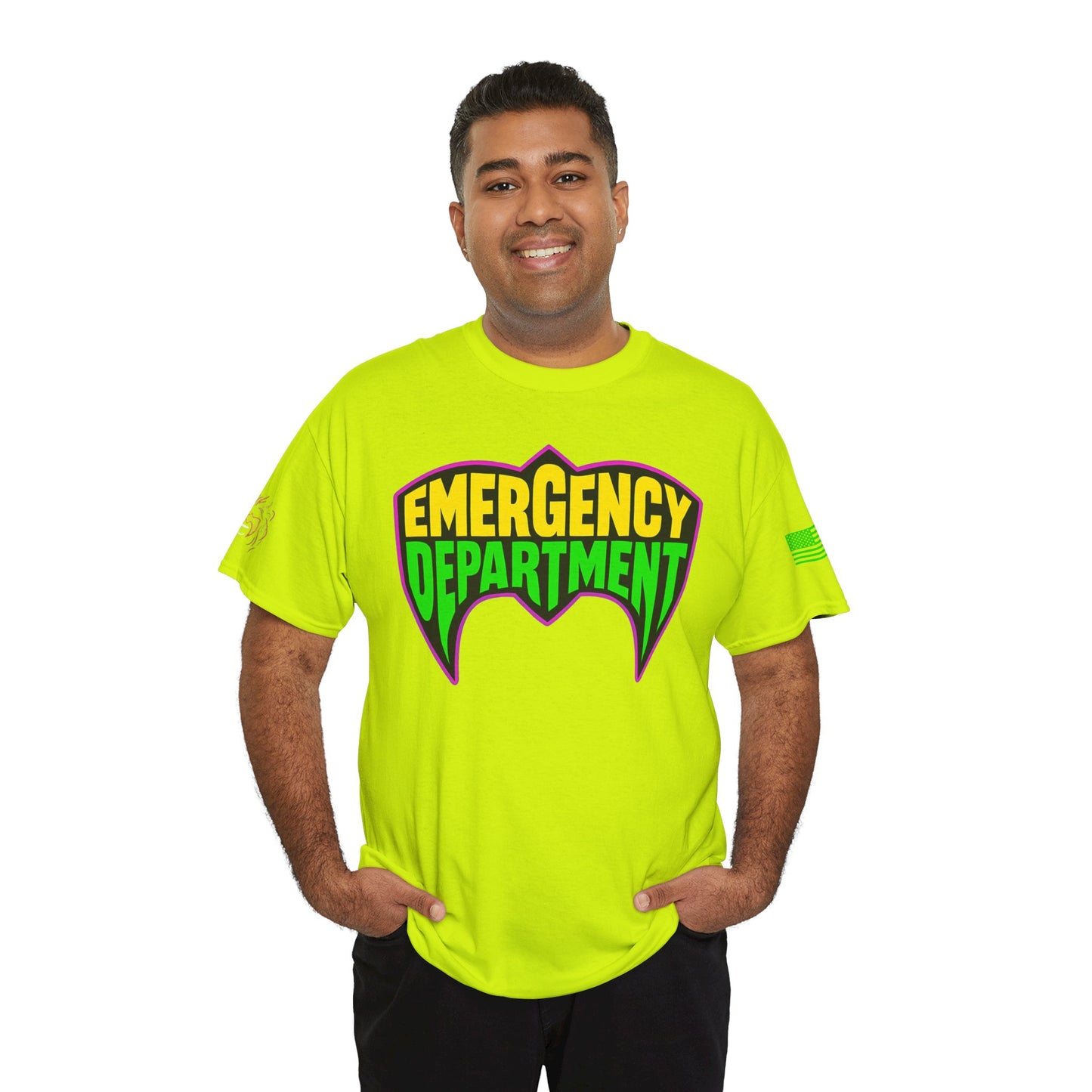 The Ultimate ER tee homage to wrestling legends Unisex Heavy Cotton Tee