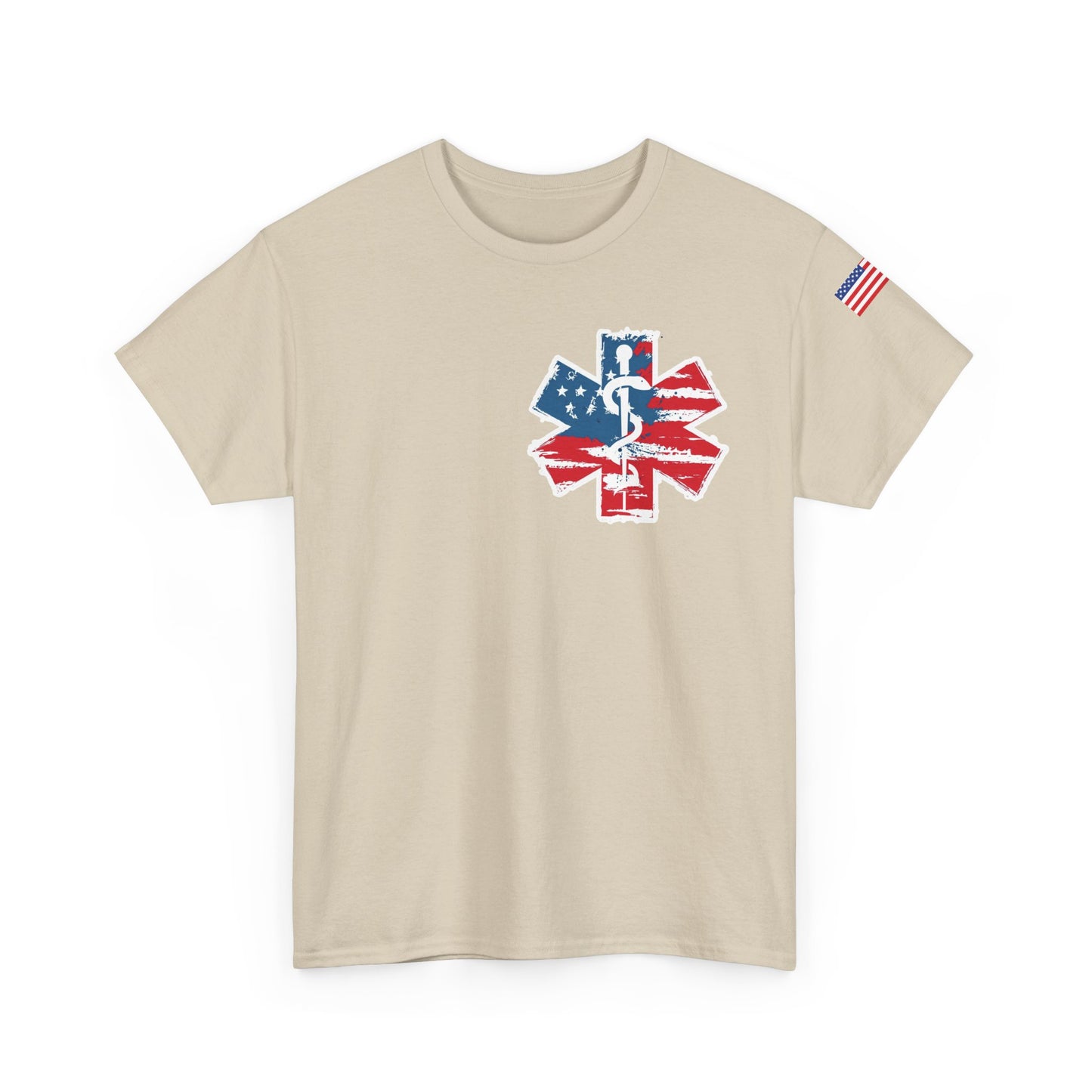 Patriotic nursing gift t shirt Unisex Heavy Cotton Tee