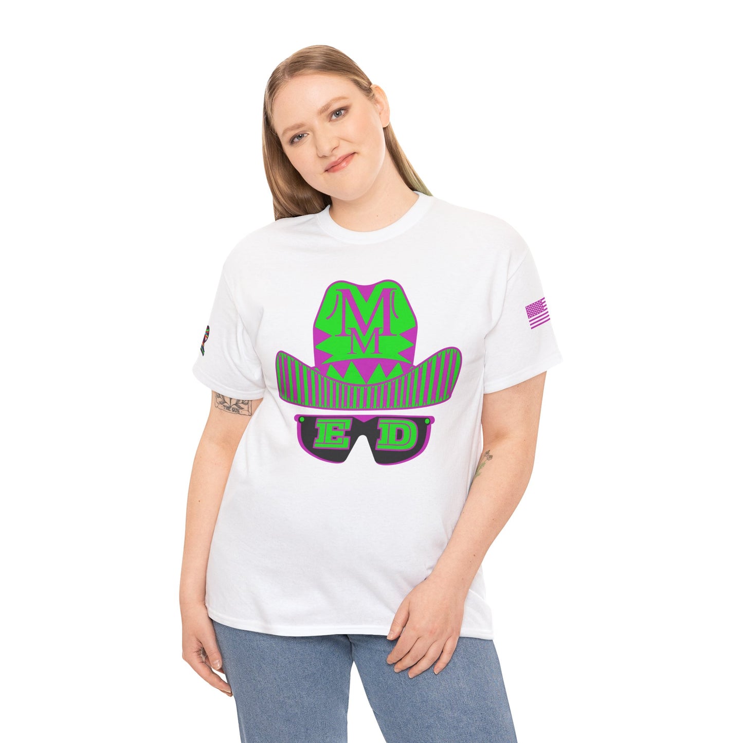Macho ER wrestling legends tee Unisex Heavy Cotton Tee