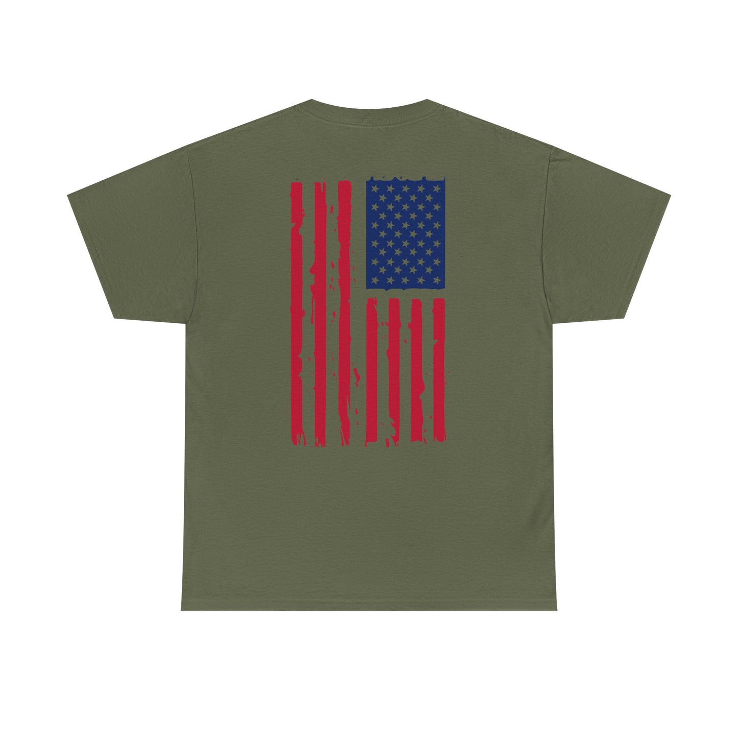 Nurse patriotic 80s themed Unisex Heavy Cotton Tee