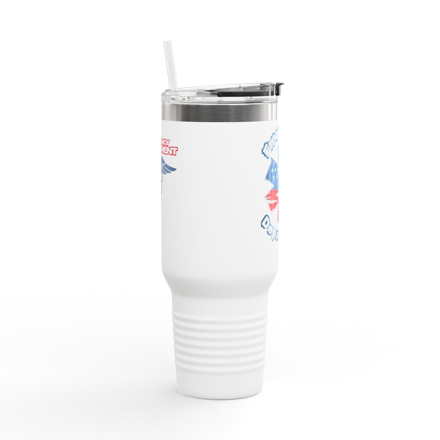 Patriotic Emergency Department Star of Life Insulated Travel Mug, 40oz gift
