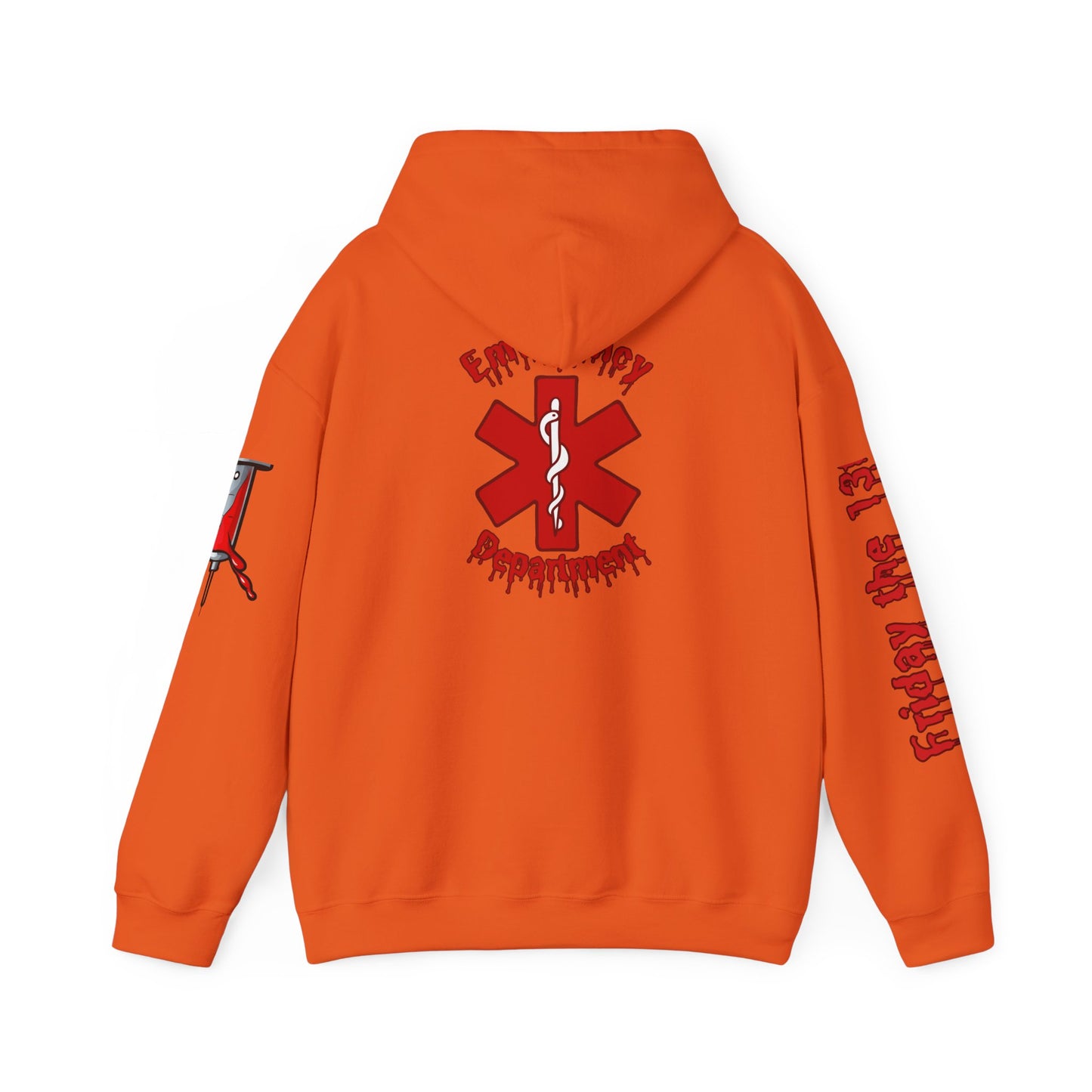 Emergency department RN gift Halloween hoodie Friday the 13th ER RN Hoodie Jason hockey mask