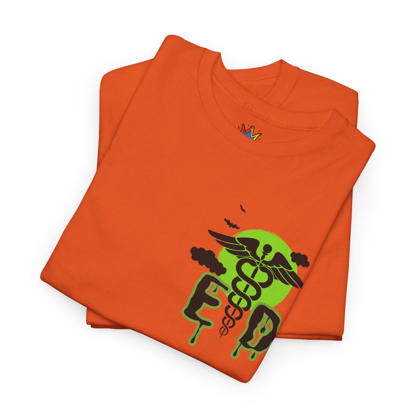 Witches Boiling Cauldron Halloween themed emergency department Unisex Heavy Cotton Tee