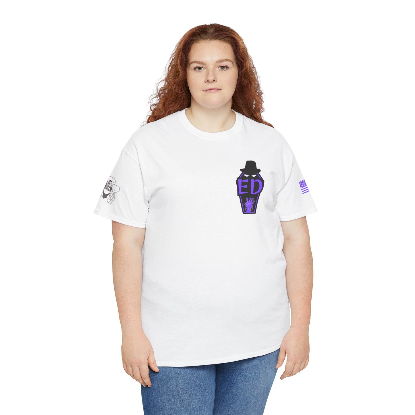 Er staff walking, er wrestling legends fan Unisex Heavy Cotton Tee