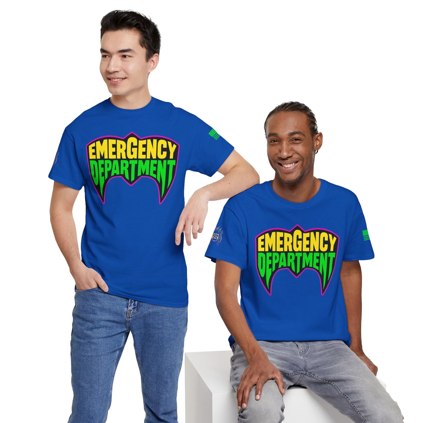 The Ultimate ER tee homage to wrestling legends Unisex Heavy Cotton Tee