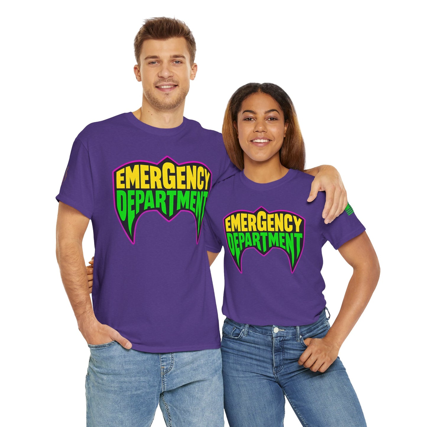 The Ultimate ER tee homage to wrestling legends Unisex Heavy Cotton Tee