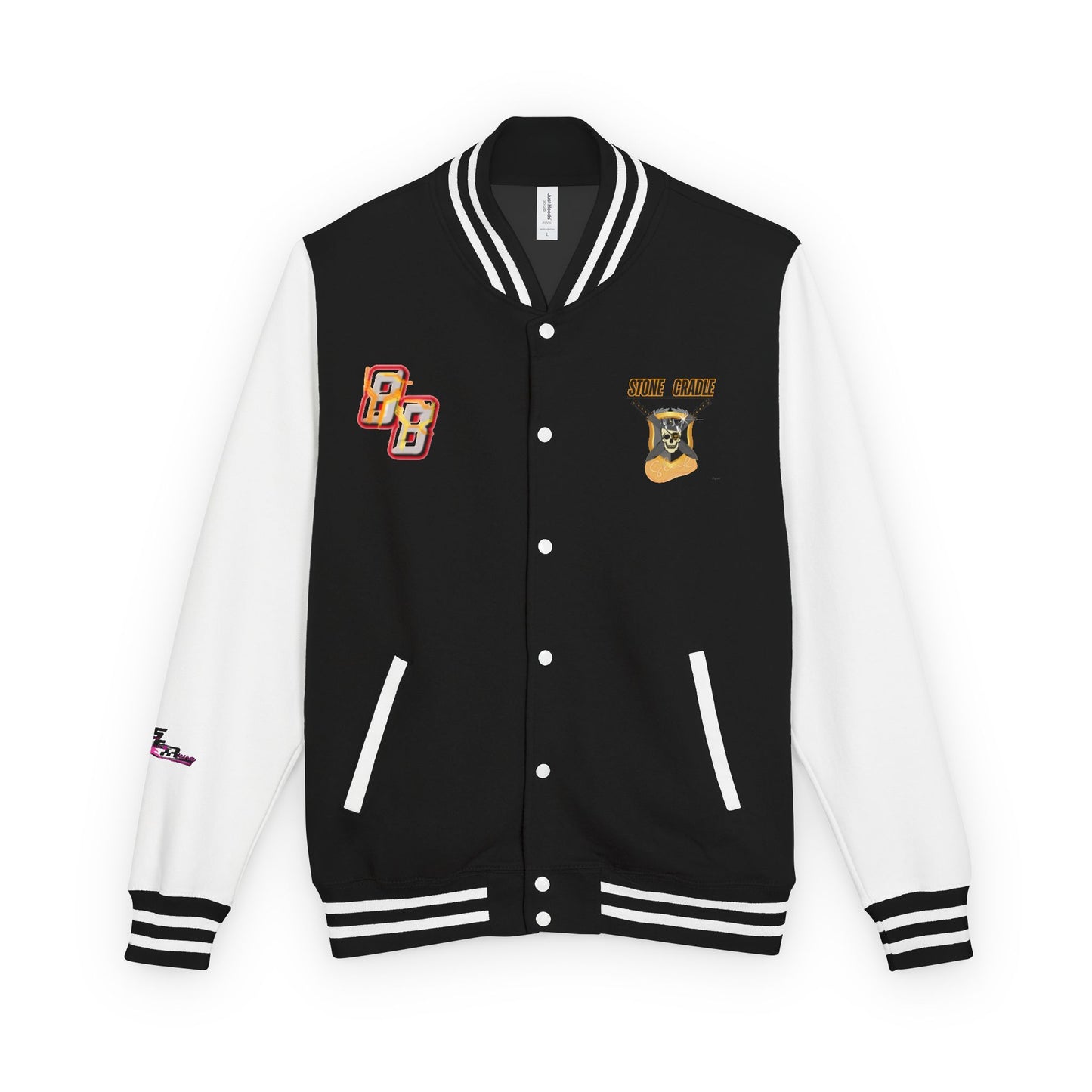 Unisex Heavyweight Letterman Jacket (Stone Cradle)