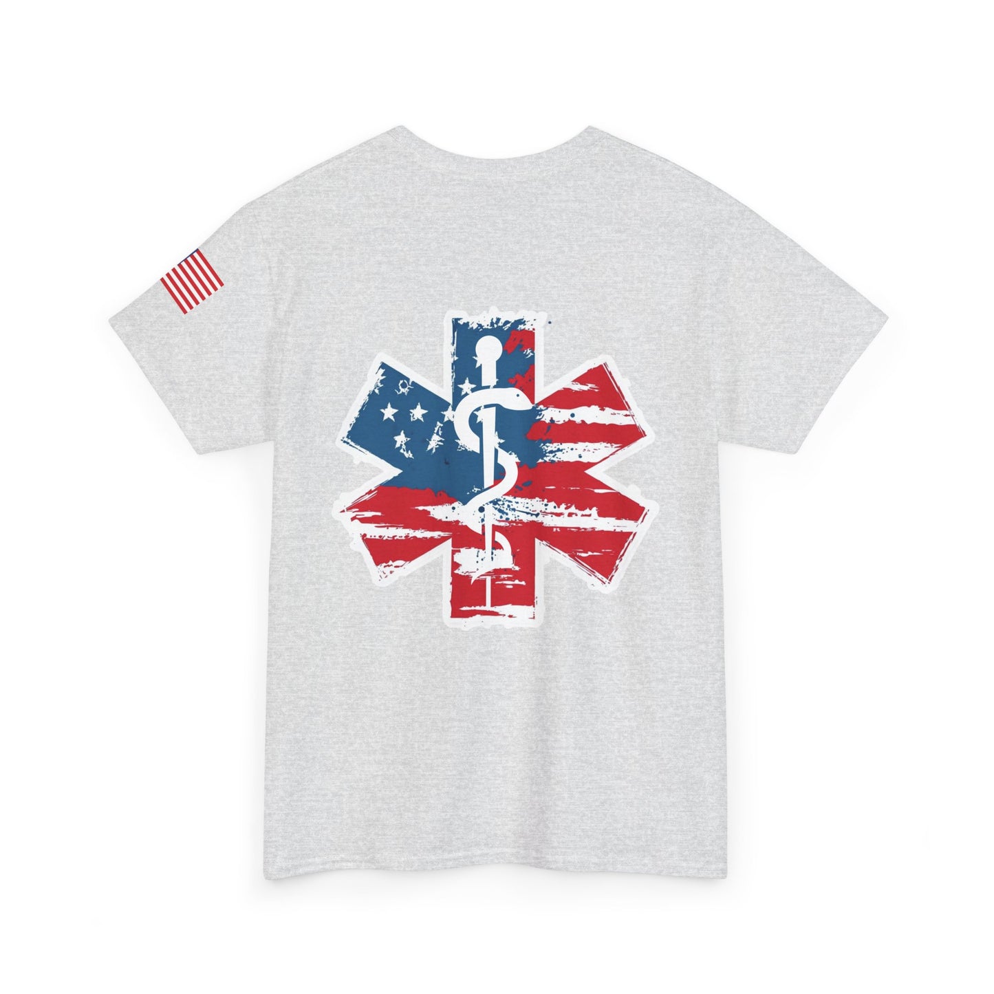 Patriotic healthcare worker t shirt Independence Day gift for healthcare worker Unisex Heavy Cotton Tee