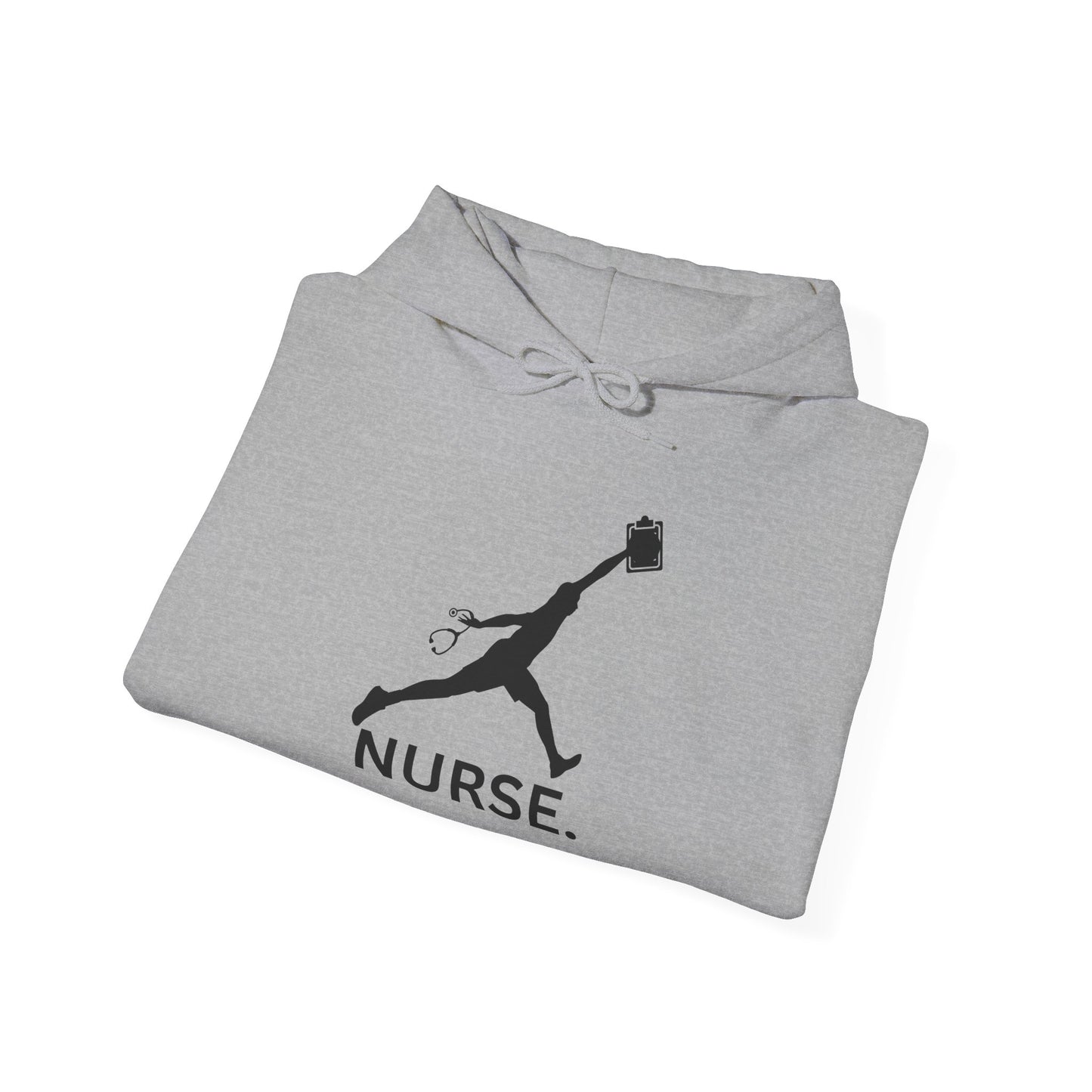 Jumpman nurse gift nurse week gift sporty nurse gift hoodie Unisex Heavy Blend™ Hooded Sweatshirt