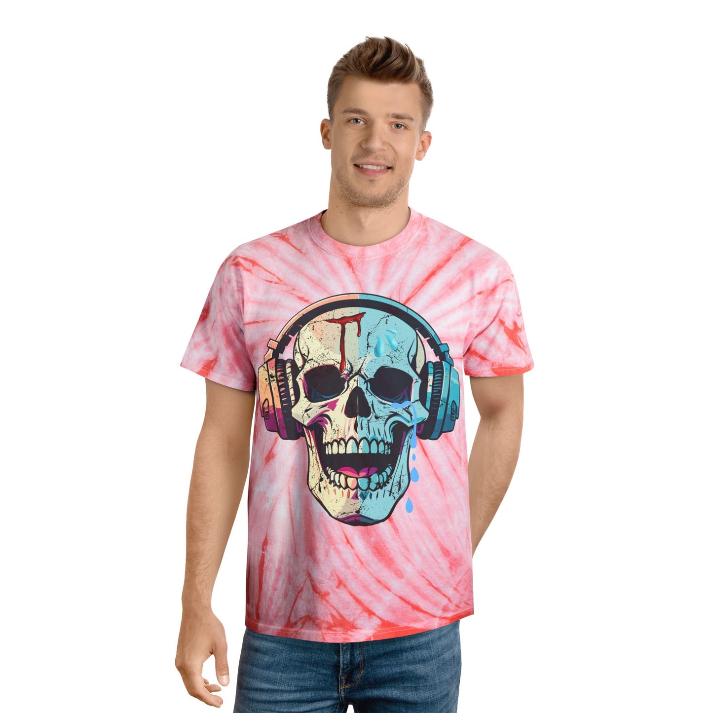 Blood sweat and tears Tie-Dye Tee, Cyclone