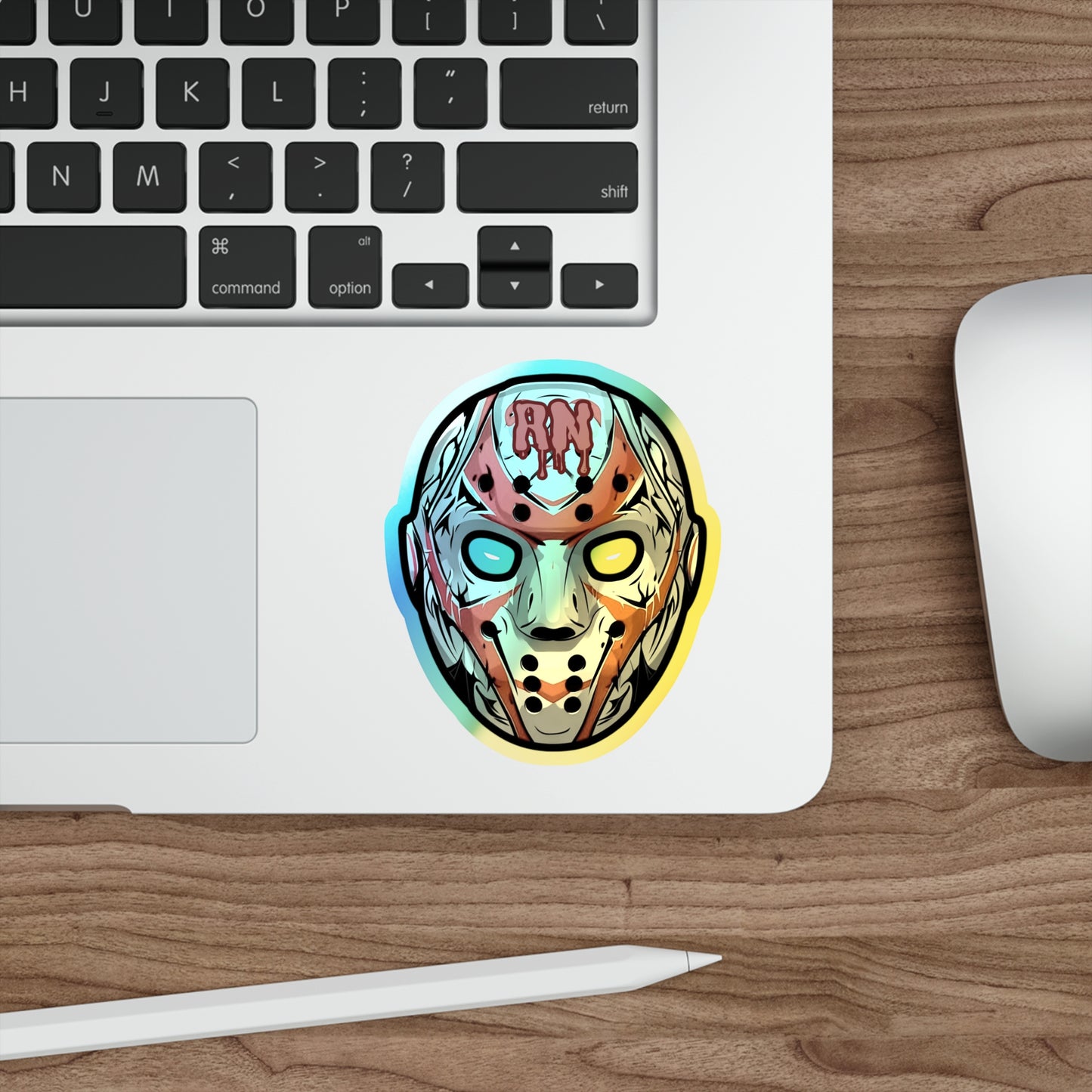 RN Friday the 13th Holographic Die-cut Stickers