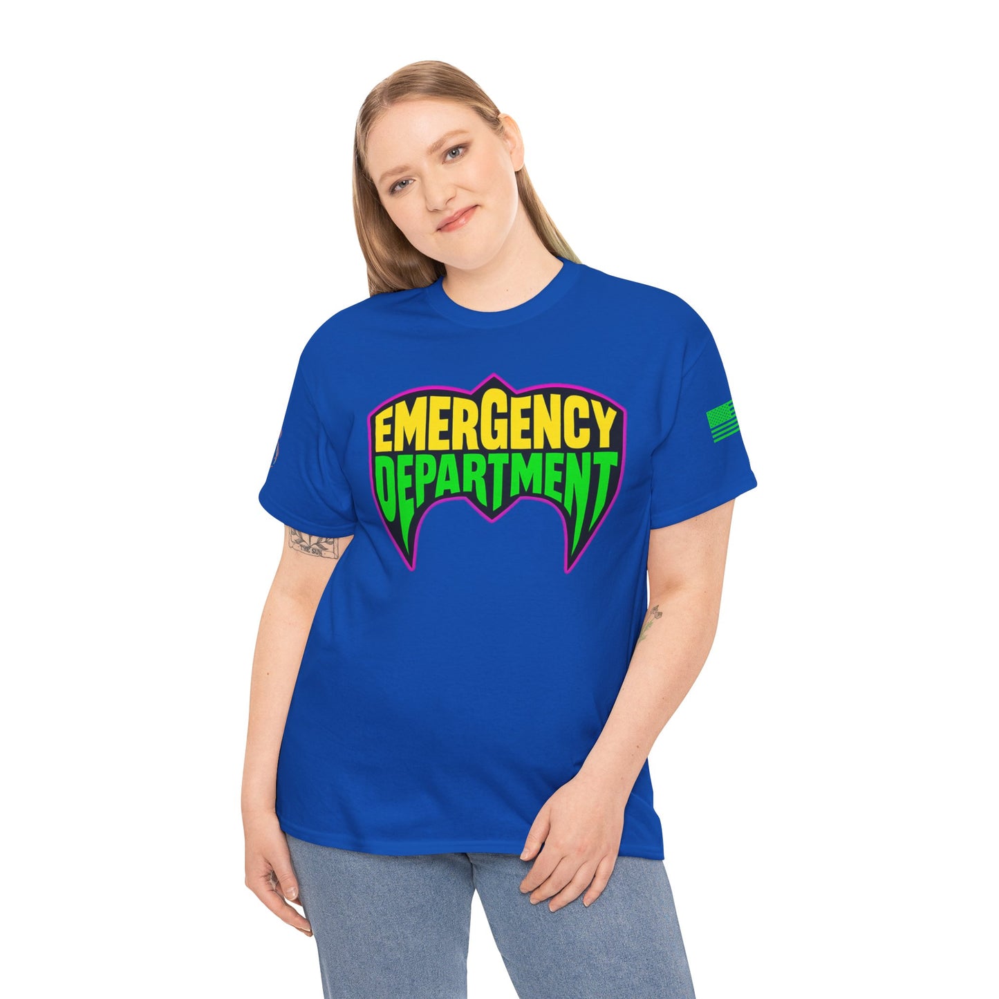 The Ultimate ER tee homage to wrestling legends Unisex Heavy Cotton Tee