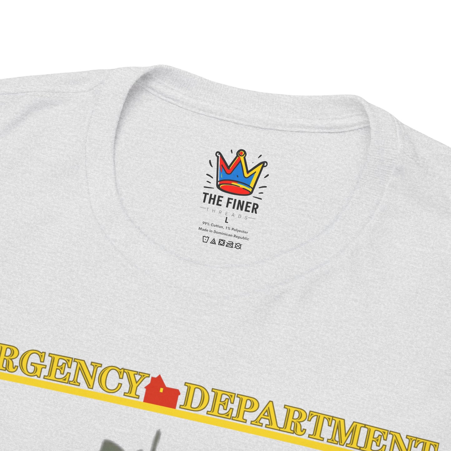Home Alone in the ED Christmas themed Unisex Heavy Cotton Tee