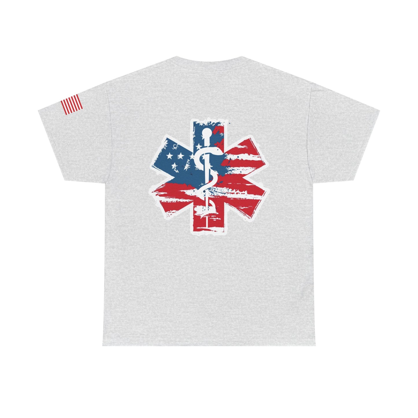 Patriotic healthcare worker t shirt Independence Day gift for healthcare worker Unisex Heavy Cotton Tee