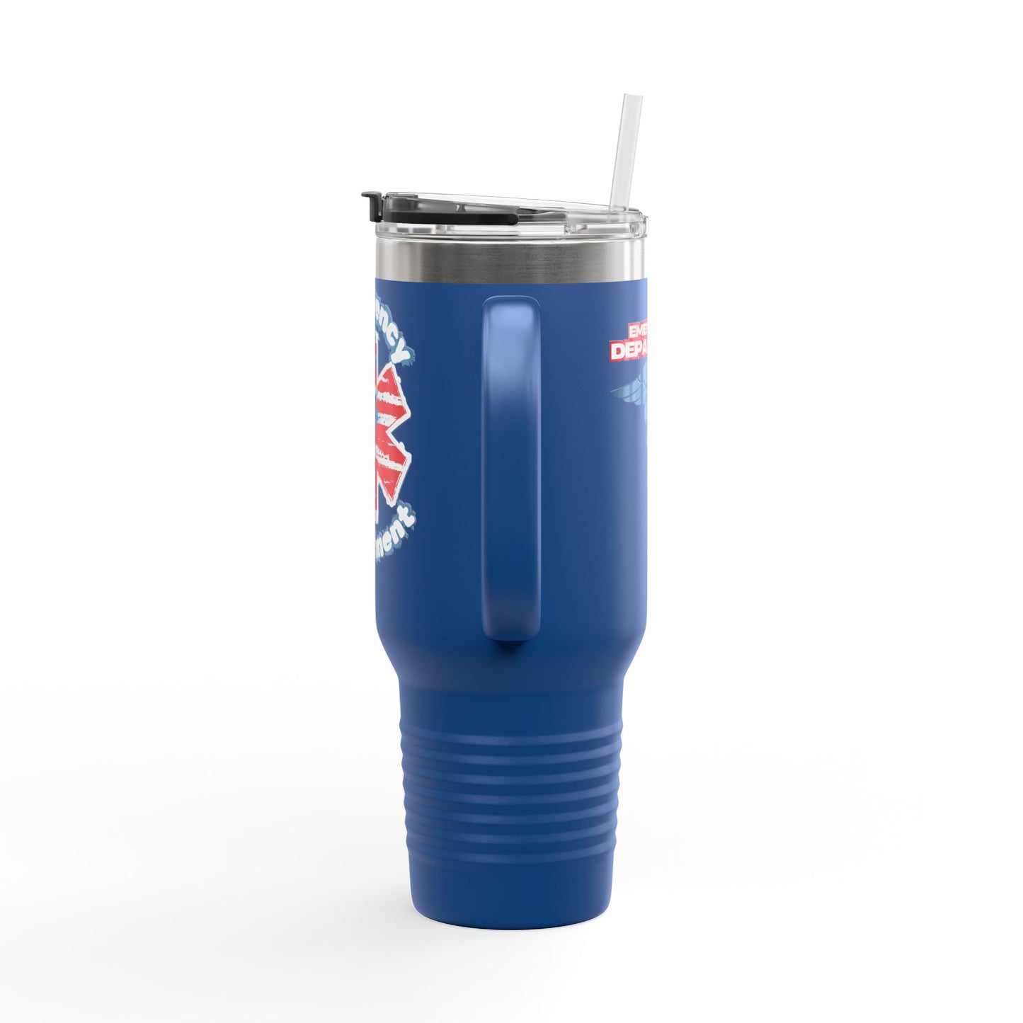 Patriotic Emergency Department Star of Life Insulated Travel Mug, 40oz gift