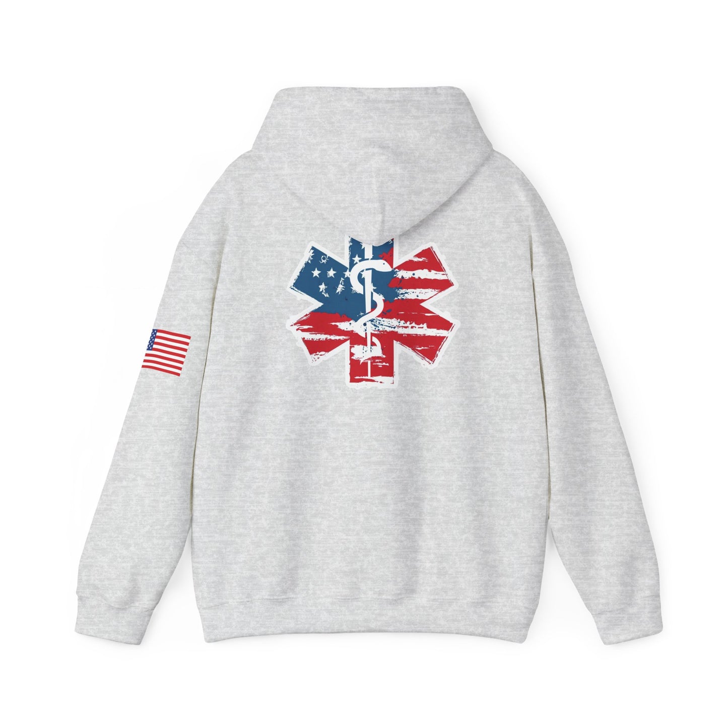 Patriotic RN Hoodie Independence Day gift for nurse Unisex Heavy Blend™ Hooded Sweatshirt