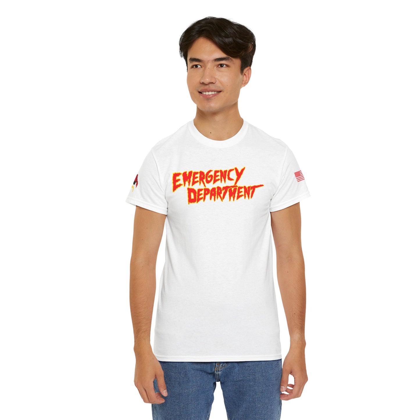 ER Mania Runnin Wild wrestling legend homage Unisex Heavy Cotton Tee