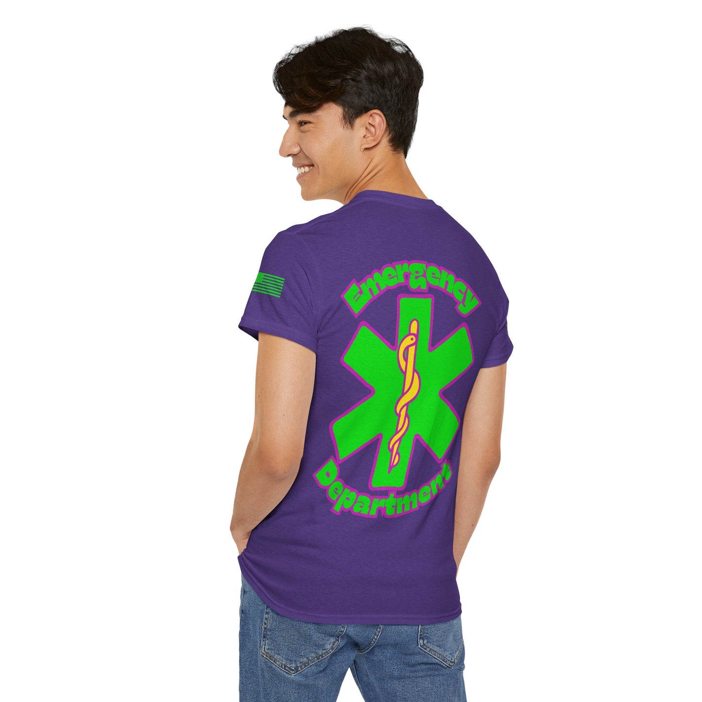 The Ultimate ER tee homage to wrestling legends Unisex Heavy Cotton Tee