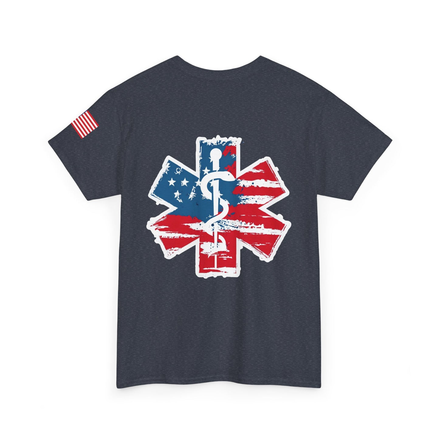Patriotic healthcare worker t shirt Independence Day gift for healthcare worker Unisex Heavy Cotton Tee