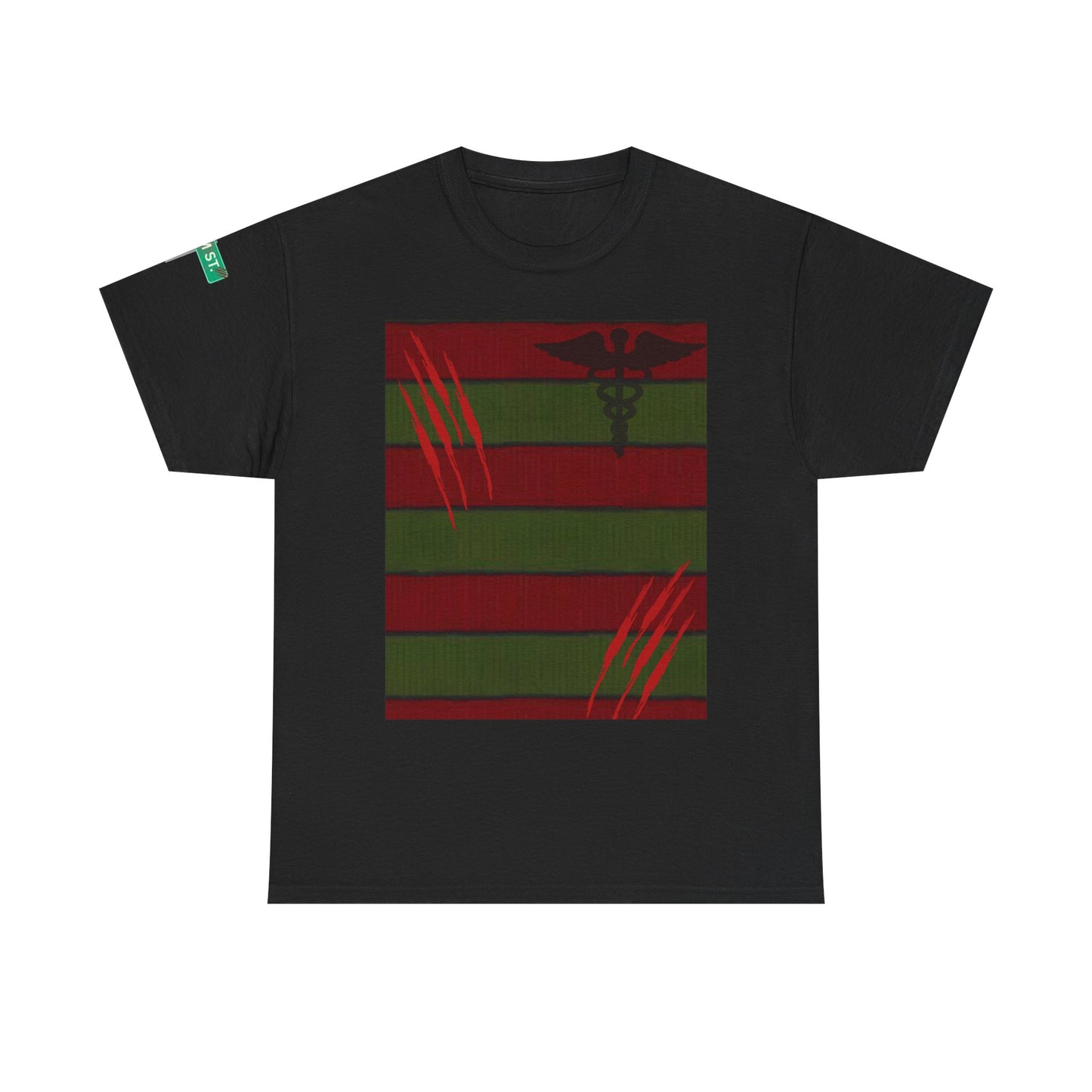 Nightmare on Elm Street ER T Shirt Horror Halloween Shirt for Emergency Department Staff Freddy Krueger Inspired ED Tee Scary Medical Humor
