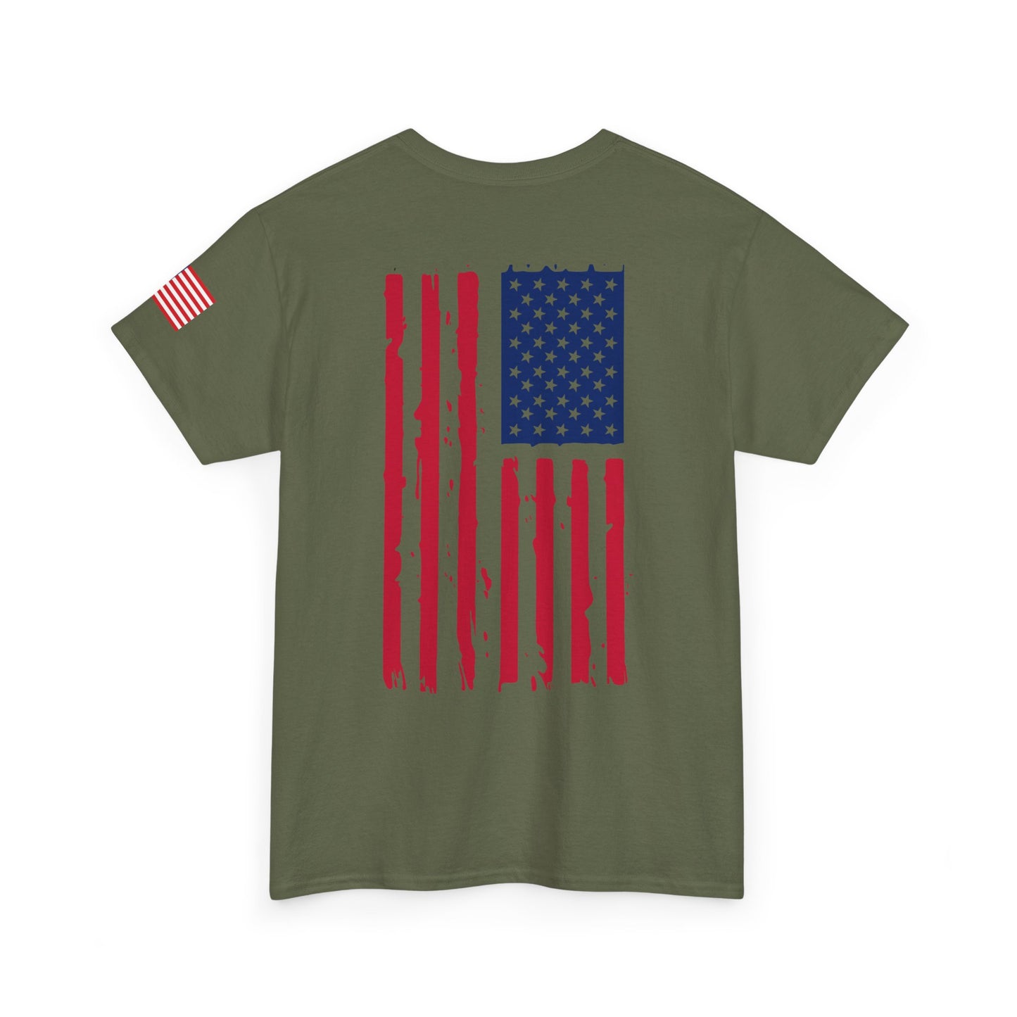 Patriotic ER t shirt gift for emergency department workers American flag star of life t-shirt Unisex Heavy Cotton Tee