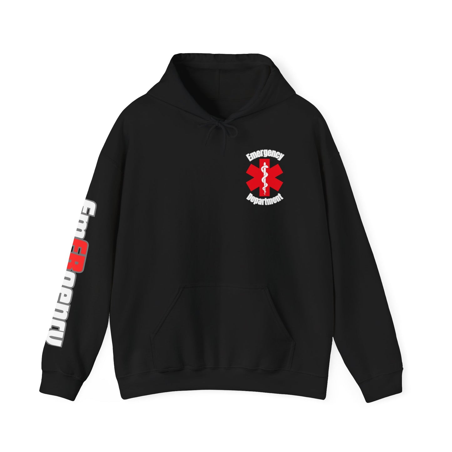 Emergency Department hoodie dumpster fire humor