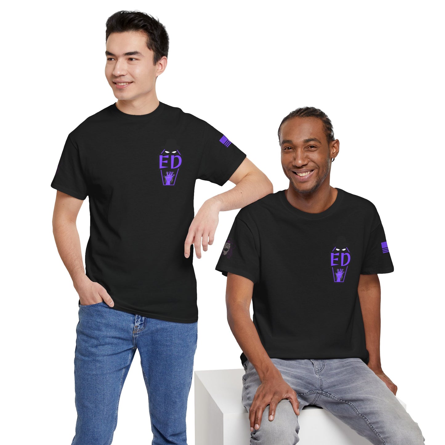 Er staff walking, er wrestling legends fan Unisex Heavy Cotton Tee