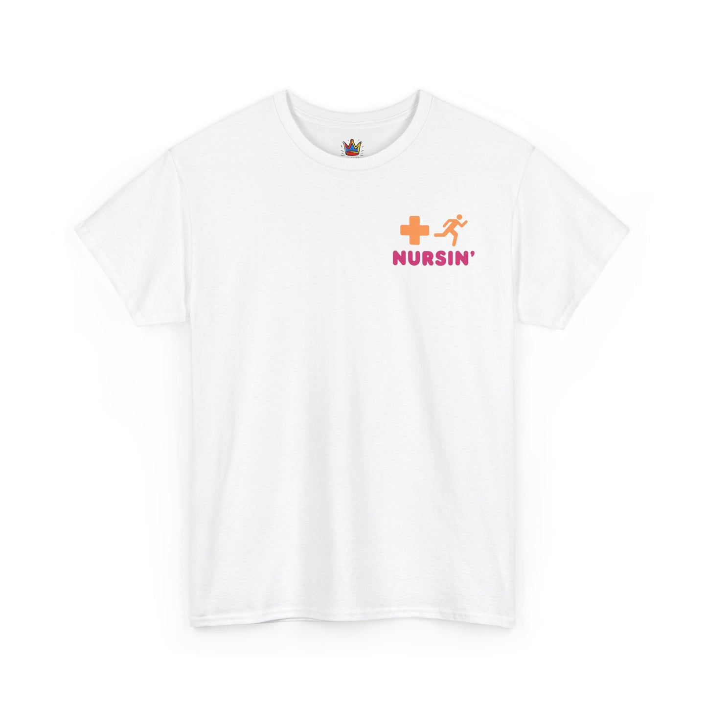 Healthcare runs on nursin coffee t shirt gift for nurse Unisex Heavy Cotton Tee