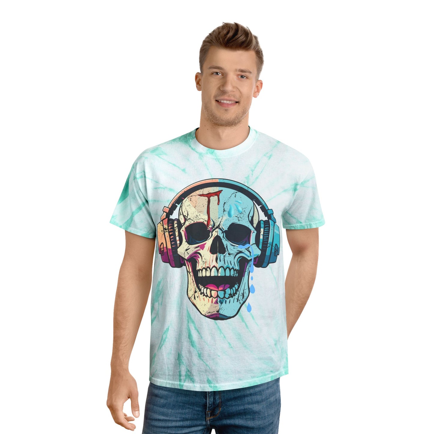 Blood sweat and tears Tie-Dye Tee, Cyclone