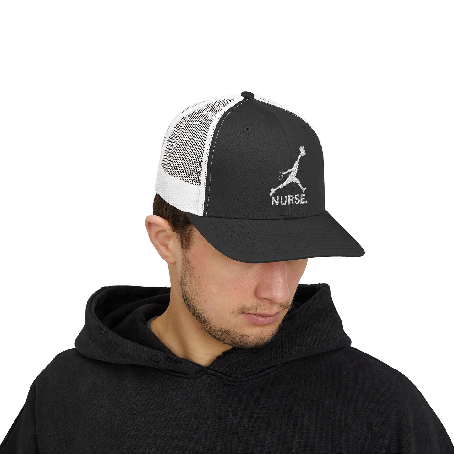Jumpman nurse gift nurses week sporty nurse, basketball nurse Snapback Trucker Cap