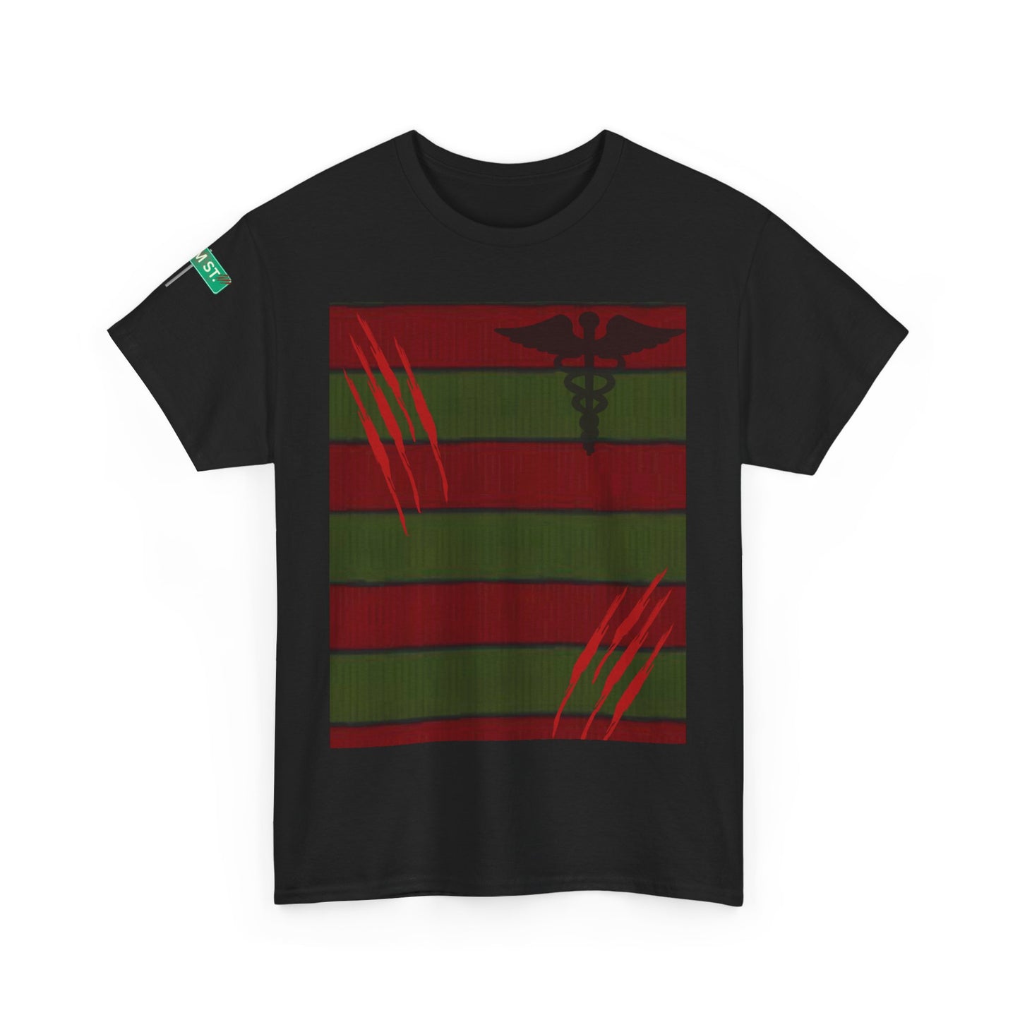 Nightmare on Elm Street ER T Shirt Horror Halloween Shirt for Emergency Department Staff Freddy Krueger Inspired ED Tee Scary Medical Humor