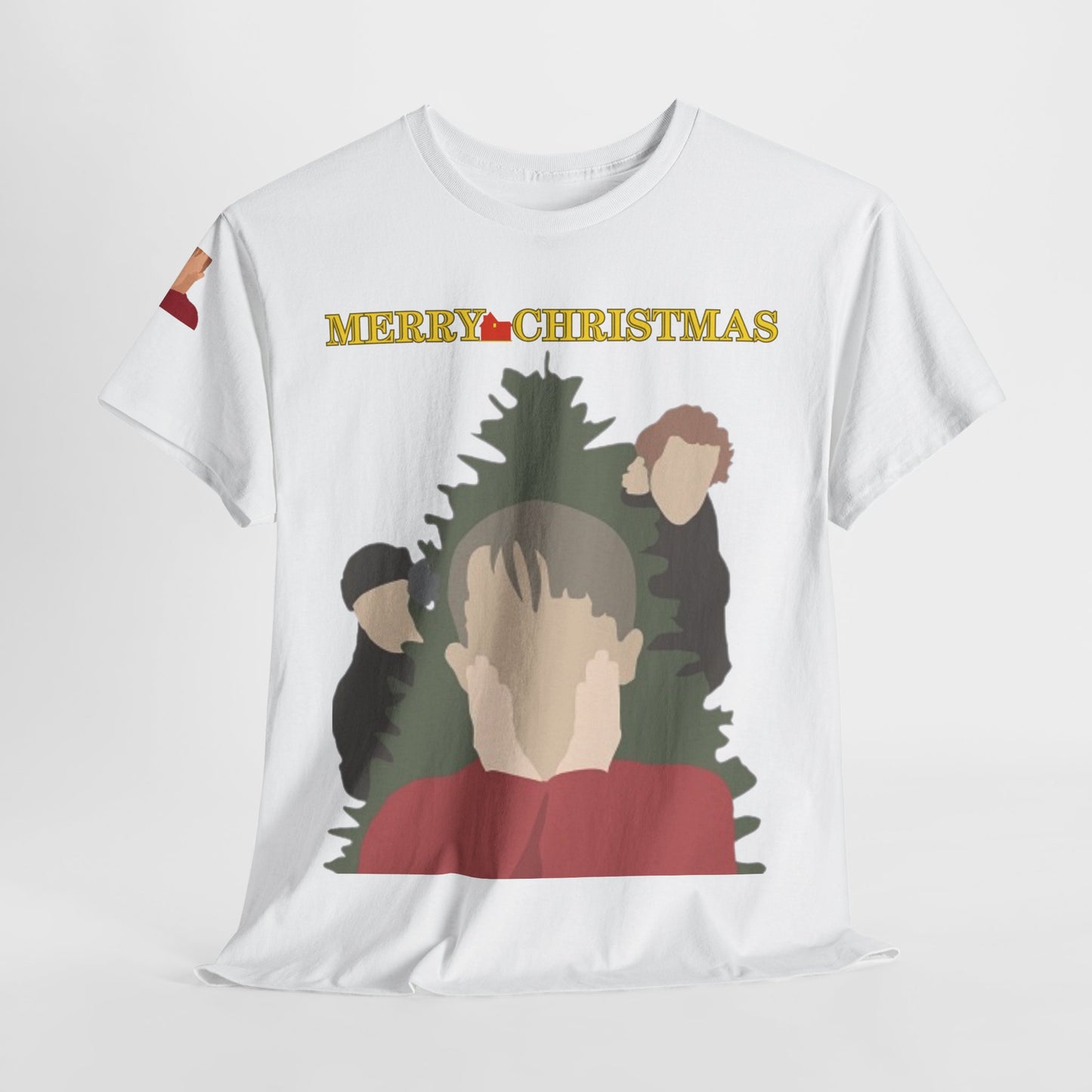 Home alone hospital edition Christmas Unisex Heavy Cotton Tee