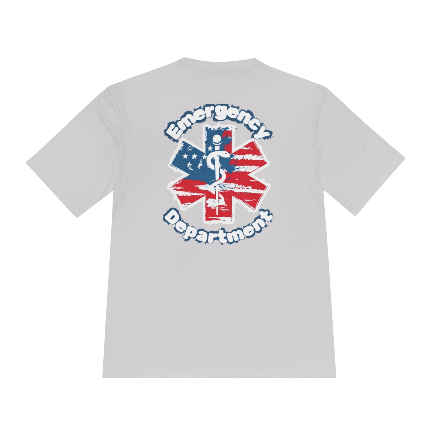 Patriotic Emergency Department Unisex Moisture Wicking Tee