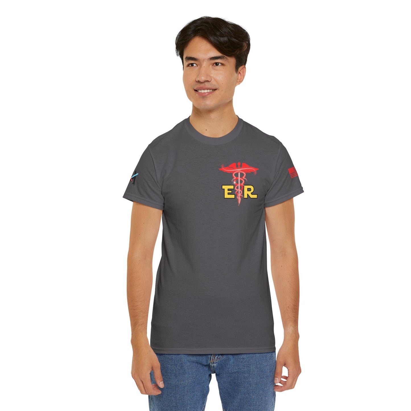Embrace the dark side galactic Unisex Heavy Cotton Tee