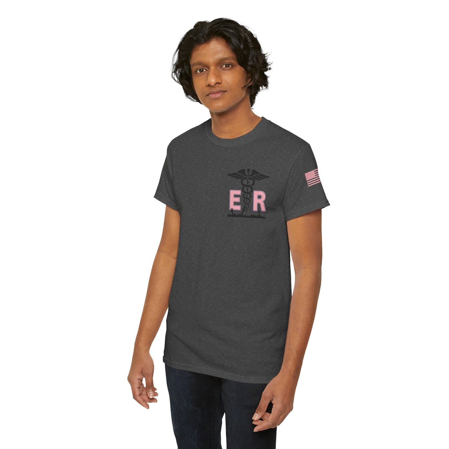ER Halloween strawberry moon Night of the Living Dead t shirt Unisex Heavy Cotton Tee